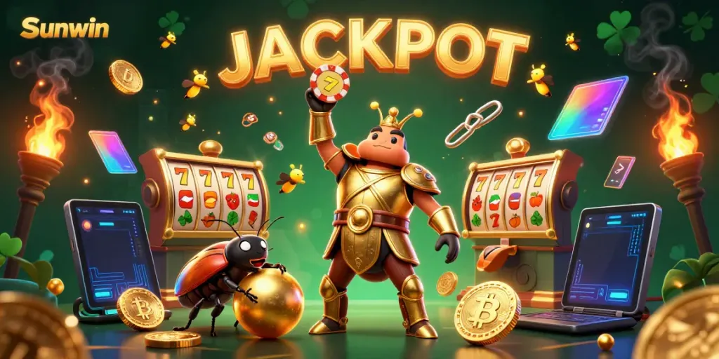 Engage with Sunwin's immersive jackpot gaming experience featuring dynamic online casino elements.