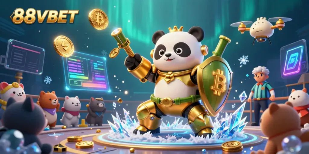 Experience thrilling gaming at 88VBET with vibrant 3D render showcasing exciting online casino action.
