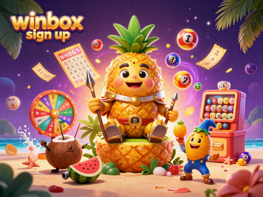 Engage with winbox sign up and experience thrilling casino action with the golden pineapple king.