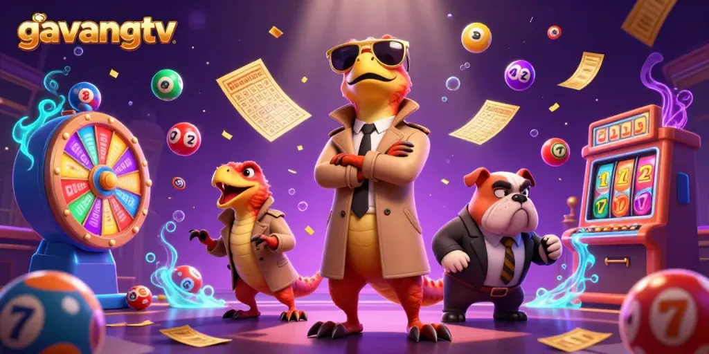 Experience thrilling gambling at gavangtv with raptors disguised in a trench coat, entering a VIP casino.