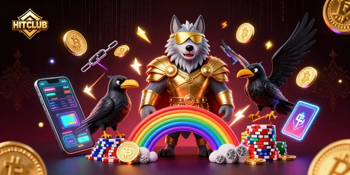 Join HITCLUB for thrilling casino adventures with Odin, wolves, and crypto treasures!