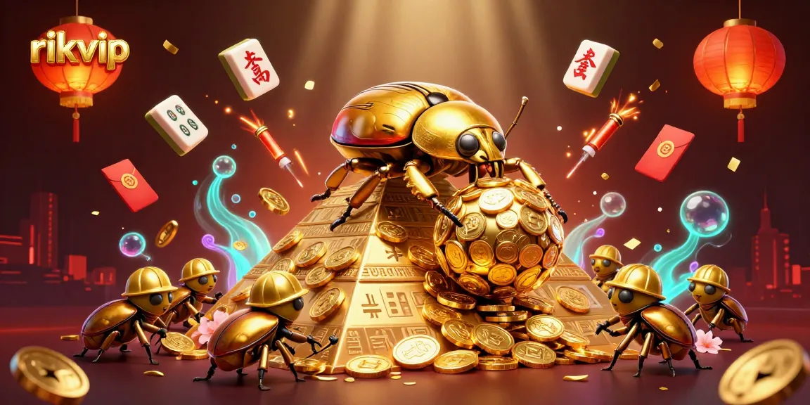 Experience thrilling moments as rikvip players roll golden coins and win at exciting games.