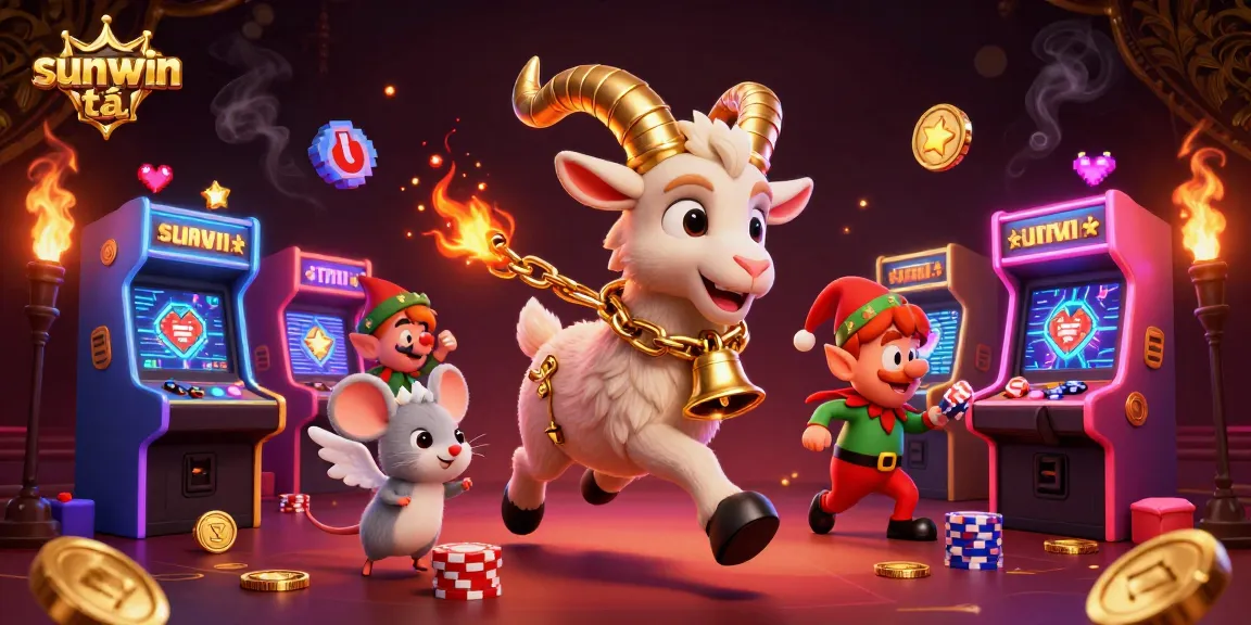 Engage in fun gaming with the festive sunwin tải casino experience featuring unique characters and vibrant elements.