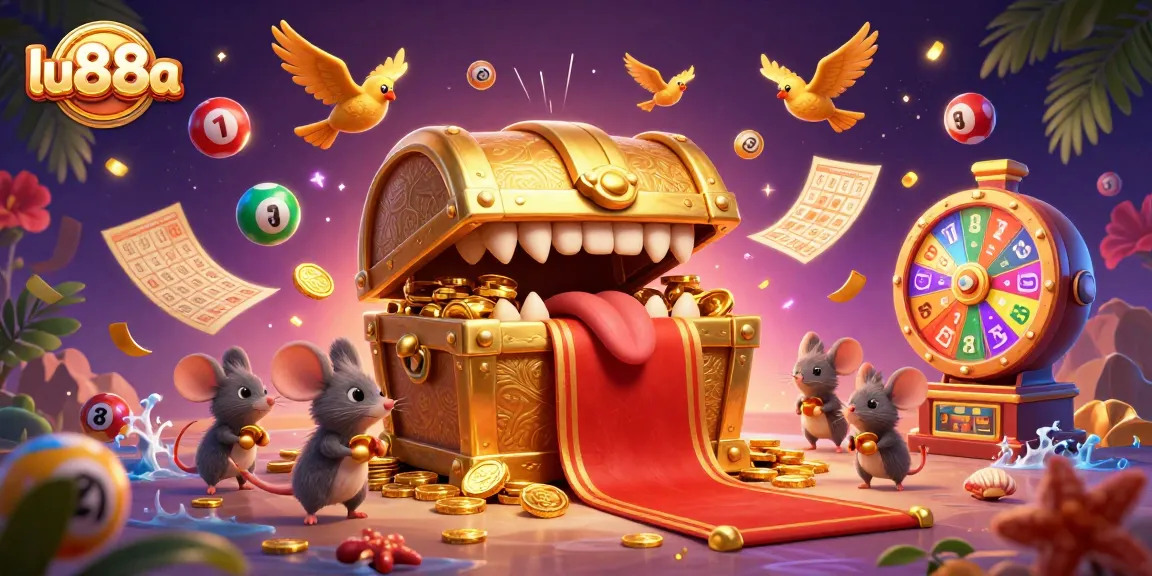 Experience thrilling wins with lu88a as vibrant lottery elements and exciting casino treasures unfold dynamically.